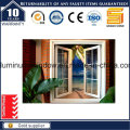 Double Panel Outside Opening Aluminum Casement Window